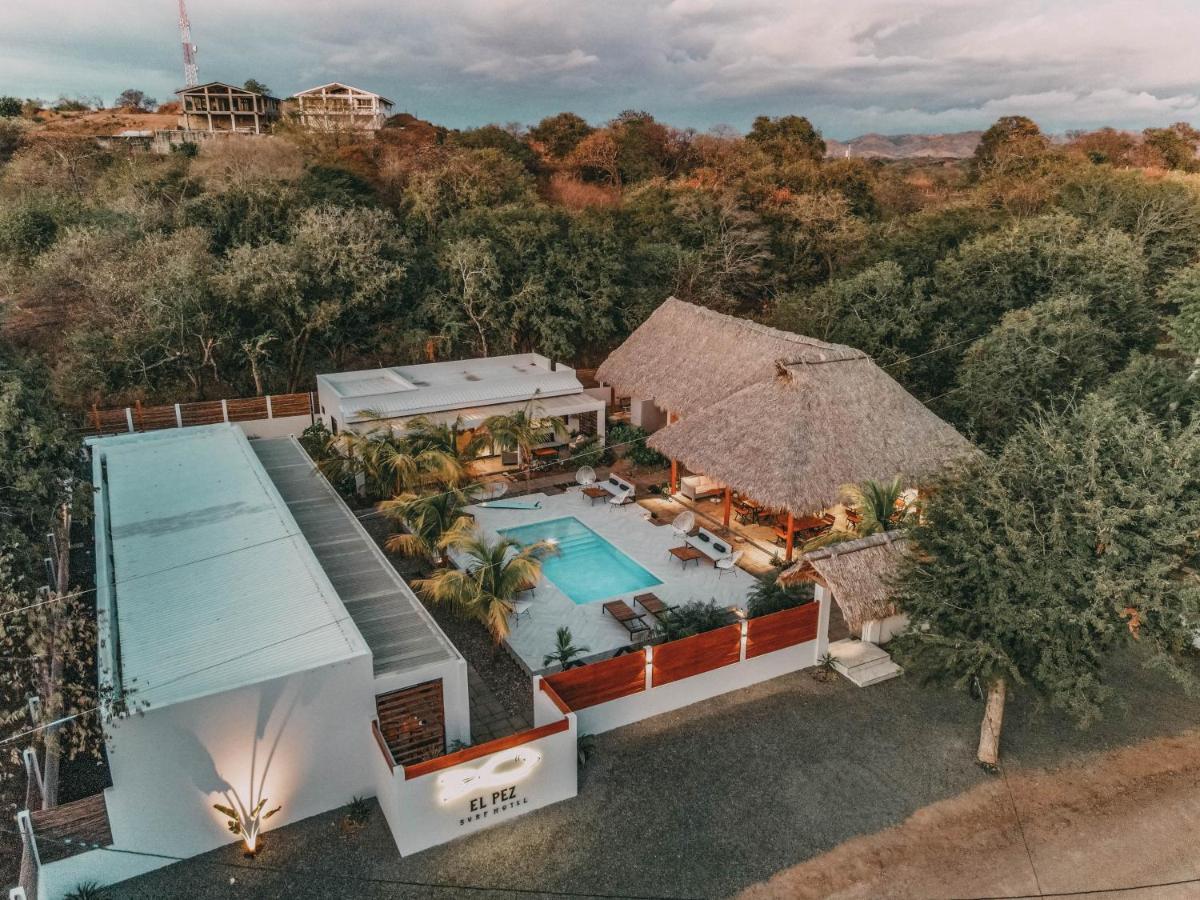 El Pez Surf Hotel Popoyo Exteriör bild